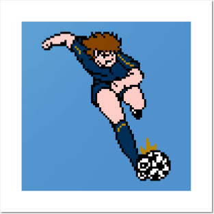 8-Bit Soccer Captain - Philadelphia Posters and Art